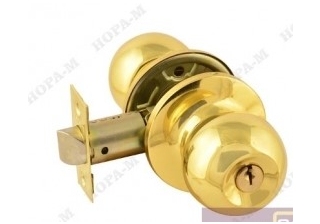 Защелка ISP ЗШ-01-Э (золото, ключ - фиксатор) Нора-М УТ-0016585/16786